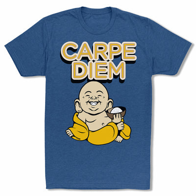 Bitty-Buda-Carpe-Diem-Men-T-Shirt-Blue
