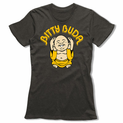 Logo-Bitty-Buda-Women-T-Shirt-Military