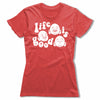 Life-Is-Good-Bitty-Buda-Women-T-Shirt-Red