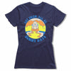 Let-Them-All- Be-Sunny-Days-Bitty-Buda-Women-T-Shirt-Blue