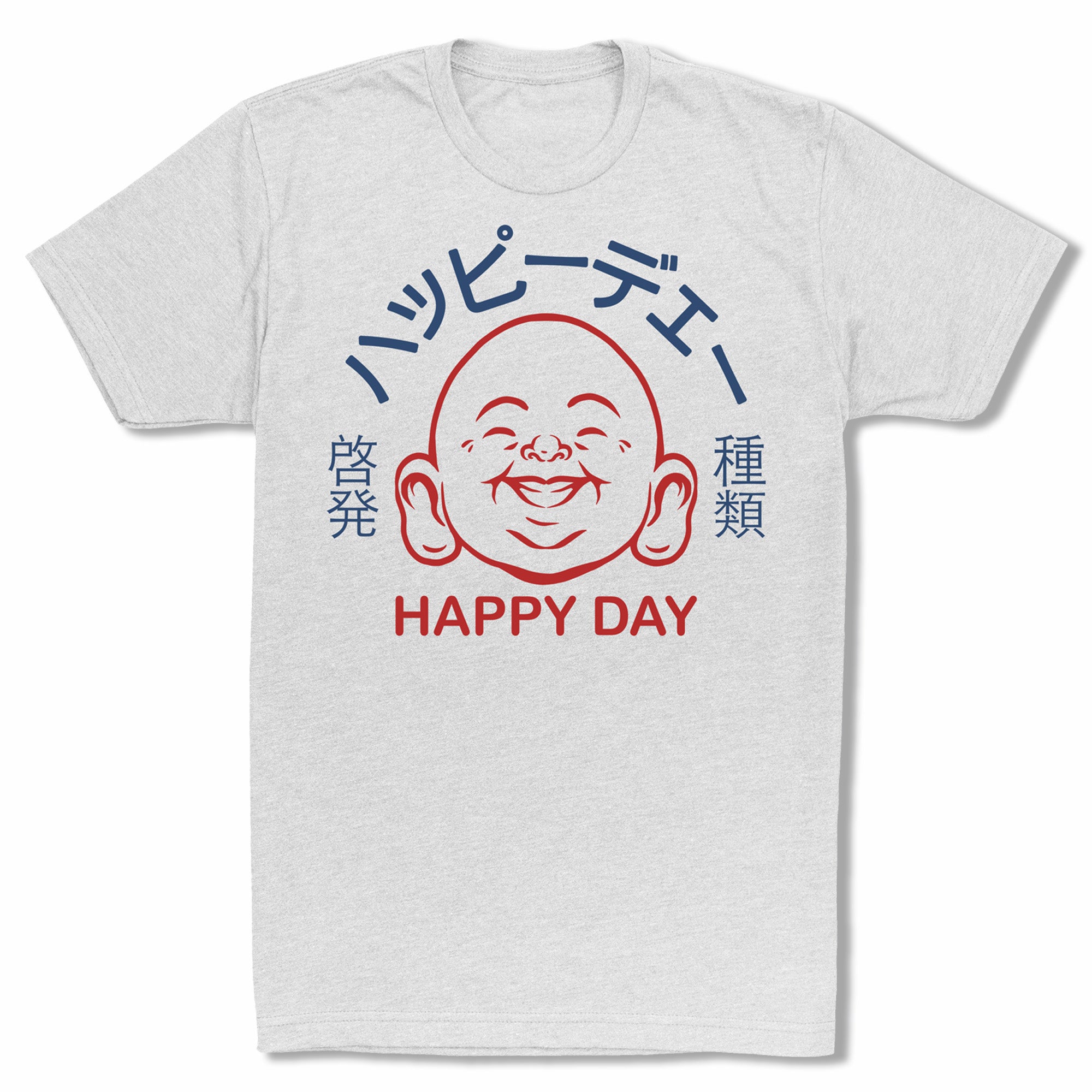 Bitty-Buda-Happy-Day-Men-T-Shirt-White